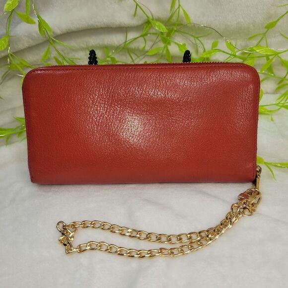 Miu Miu Long Full Zip Around Leather Wallet Authentic - Picture 5 of 17